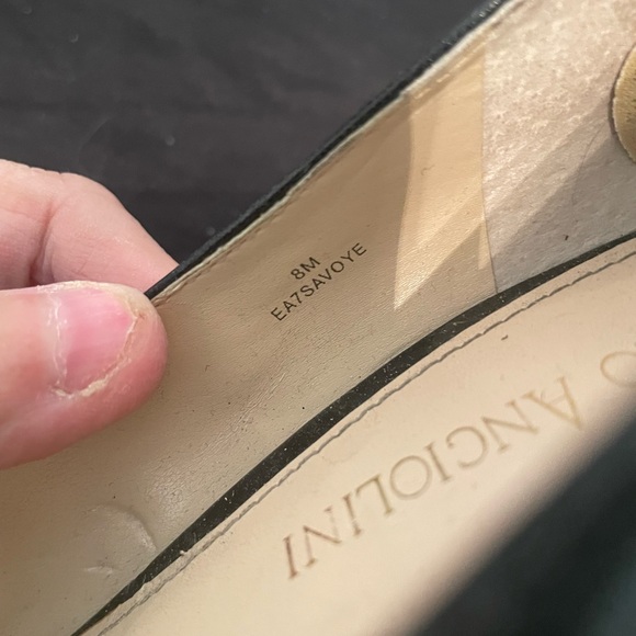 Enzo Angiolini Black High Heeled Shoes Size 8 - Picture 6 of 12